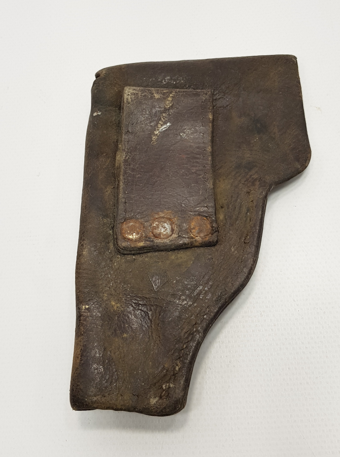 1. DÜNYA SAVAŞI DÖNEMİ DERİ SUBAY KEMERİ VE TABANCA KILIFI