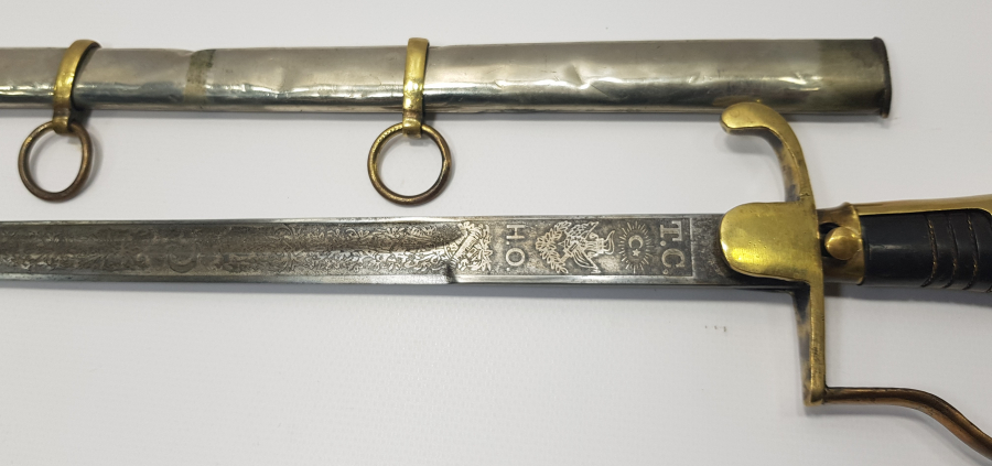 1950 LERDEN BOYNUZ SAPLI SUBAY KILICI