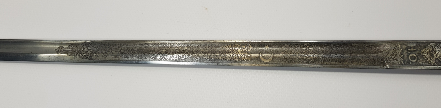 1950 LERDEN BOYNUZ SAPLI SUBAY KILICI