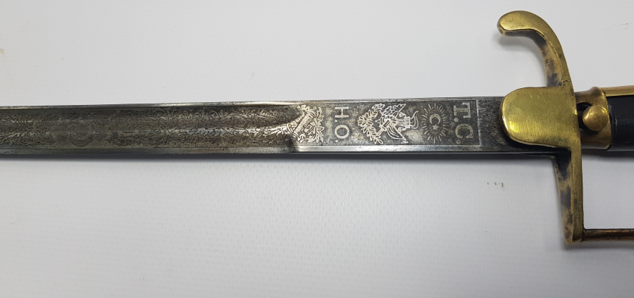 1950 LERDEN BOYNUZ SAPLI SUBAY KILICI