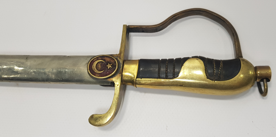 1950 LERDEN BOYNUZ SAPLI SUBAY KILICI