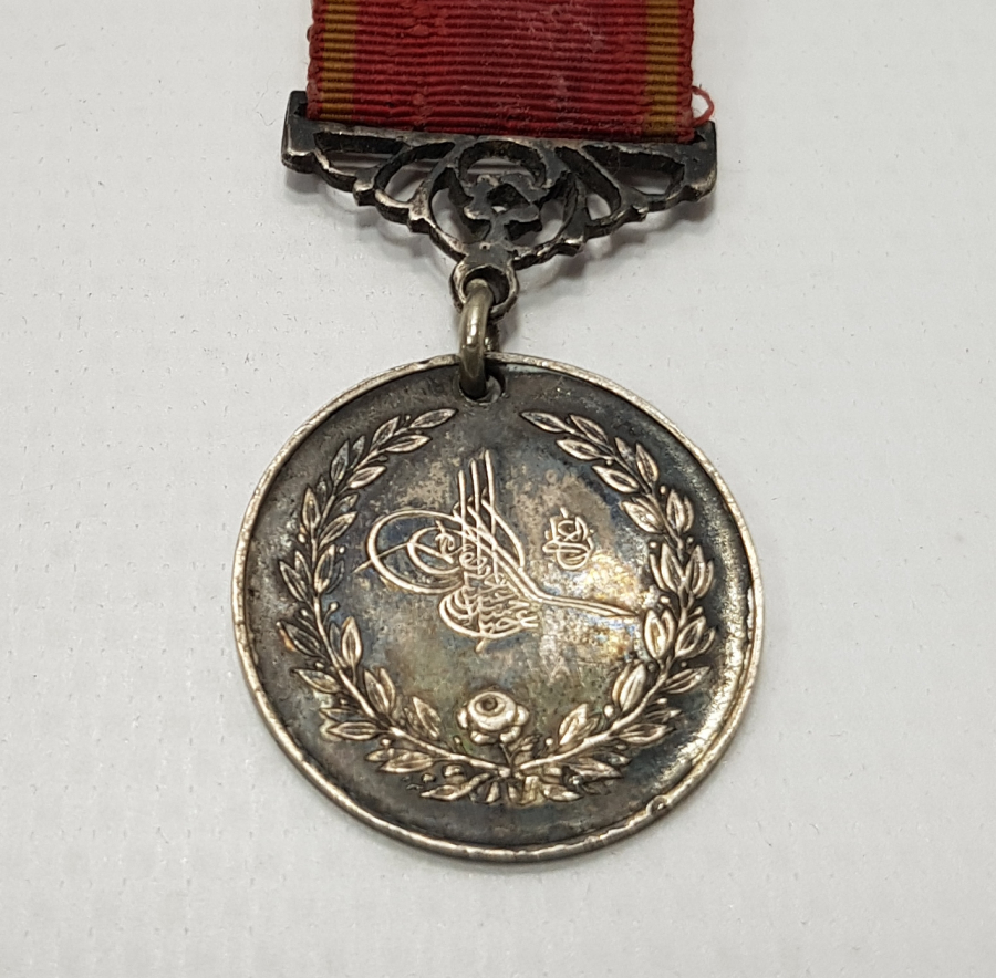 OSMANLI DÖNEMİ GÜMÜŞ YUNAN HARBİ MADALYASI