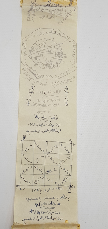 thumbOSMANLI DÖNEMİ EL YAZMA ASKER HAMAYILI 