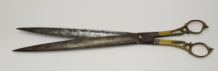 OSMANLI DÖNEMİ 1320 TARİHLİ BAHRİYELİ ALİ SAMİ EFENDİYE AİT HATTAT MAKASI