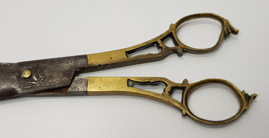 OSMANLI DÖNEMİ 1320 TARİHLİ BAHRİYELİ ALİ SAMİ EFENDİYE AİT HATTAT MAKASI