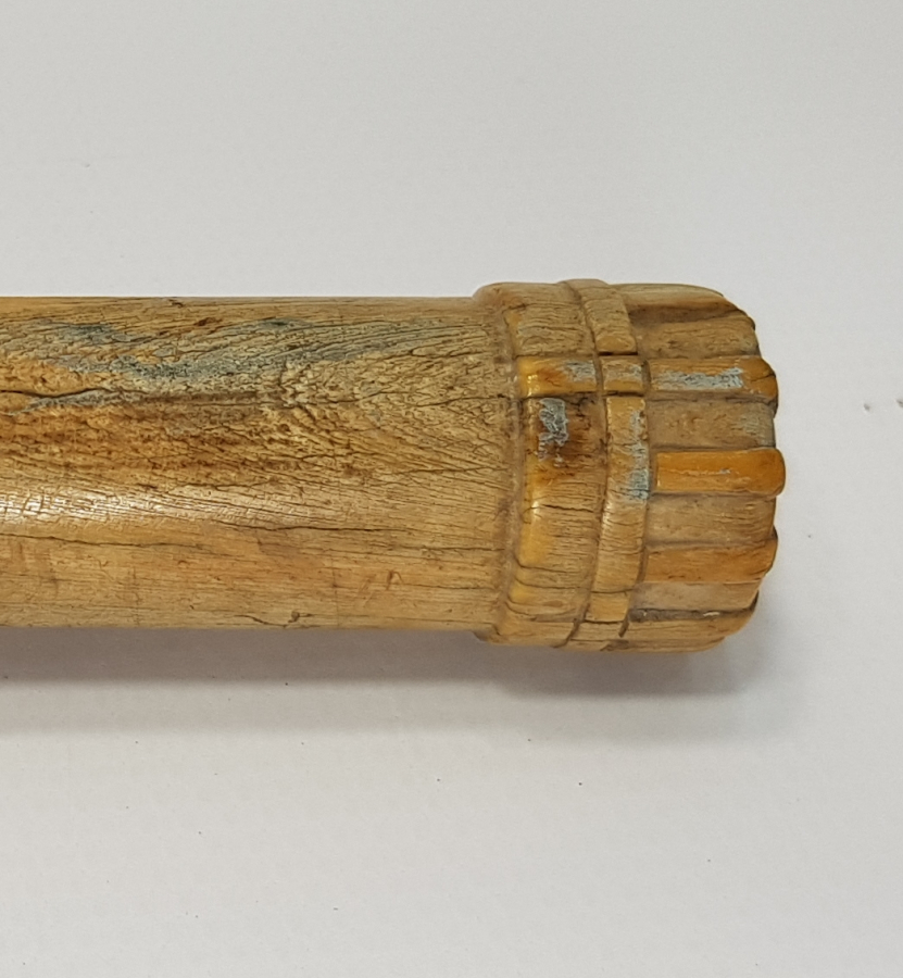 OSMANLI DÖNEMİ BEKTAŞİ İŞİ MORS DİŞİ SAPLI 12 KÖŞELİ KUŞAK SALDIRMASI