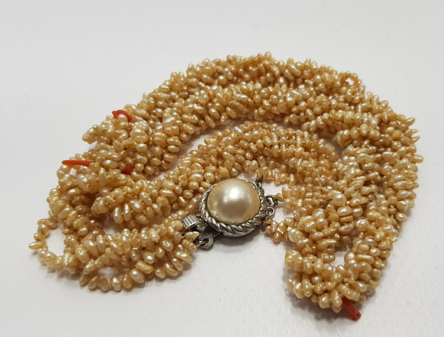 OSMANLI DÖNEMİ KUM İNCİ GERDANLIK