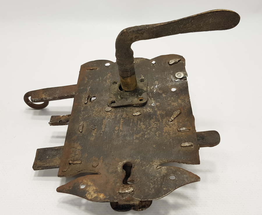 OSMANLI DÖNEMİ OSMANLICA YAZILI KAPI KİLİDİ