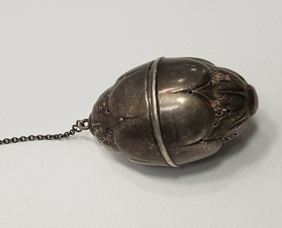 OSMANLI DÖNEMİ RUM İŞİ GÜMÜŞ BUHURDAN - TÜTSÜLÜK