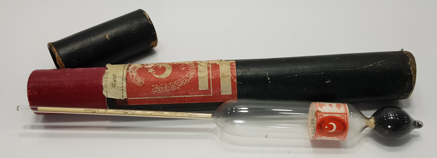 OSMANLICA YAZILI ALKOLMETRE