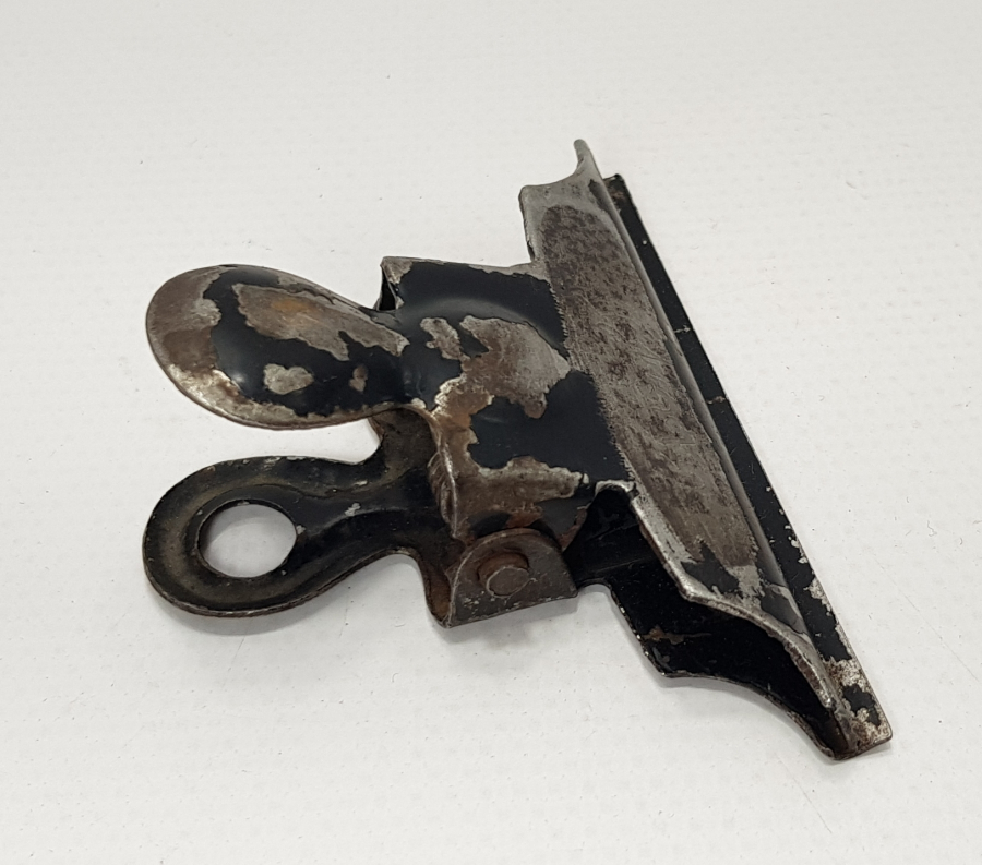 OSMANLI DÖNEMİ ÜZERİ OSMANLICA YAZILI KAĞIT KISKACI