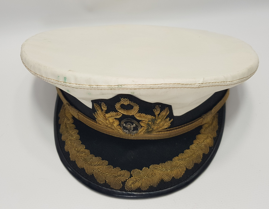1930-1940 LARDAN DENİZCİ SUBAY ŞAPKASI