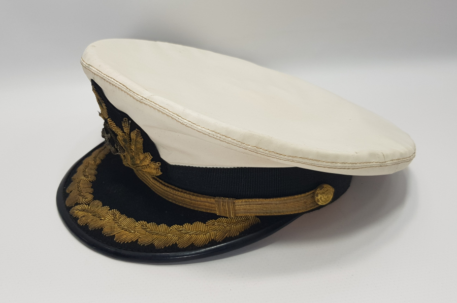 1930-1940 LARDAN DENİZCİ SUBAY ŞAPKASI