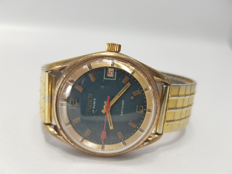 SINGER MARKA KURMALI KOL SAATİ