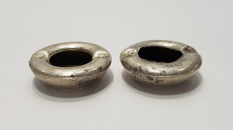 2 ADET MİNİ GÜMÜŞ KÜLLÜK