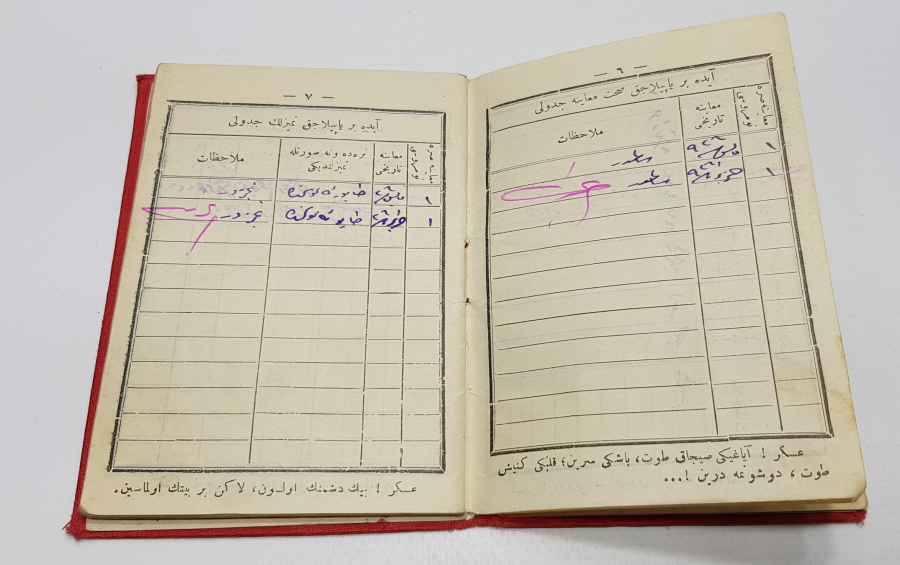 OSMANLICA ASKER DEFTERİ: NEFERİN DEFTERİ 