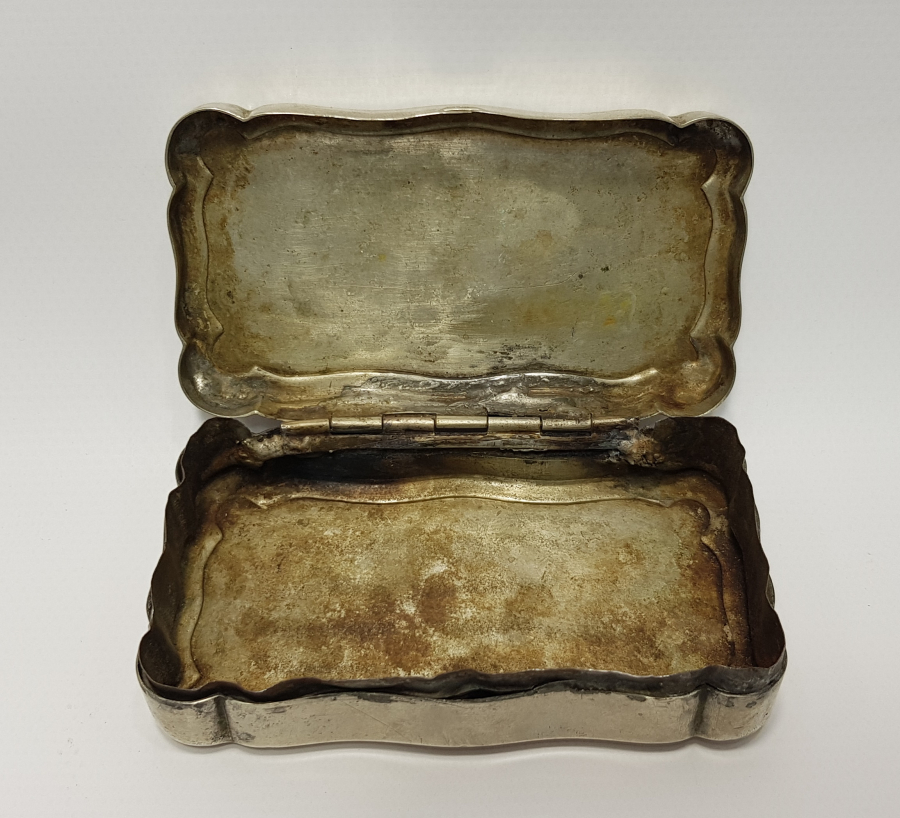 OSMANLI DÖNEMİ ASKER İŞİ TÜTÜN TABAKASI