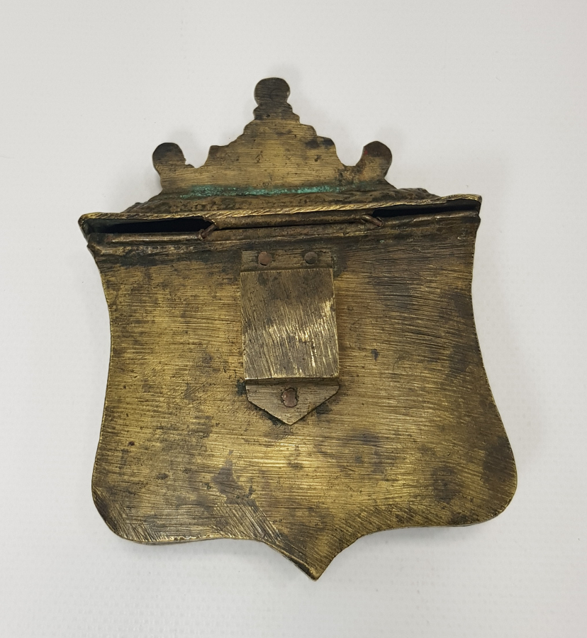 OSMANLI DÖNEMİ AY YILDIZLI BRONZ YENİÇERİ ÇAPUTLUĞU