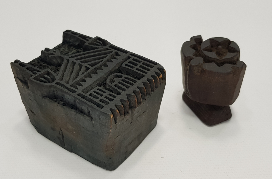 OSMANLI DÖNEMİ CAMİ VE AY YILDIZ TEMALI EL OYMA TOKAT İŞİ BASKI KALIPLARI