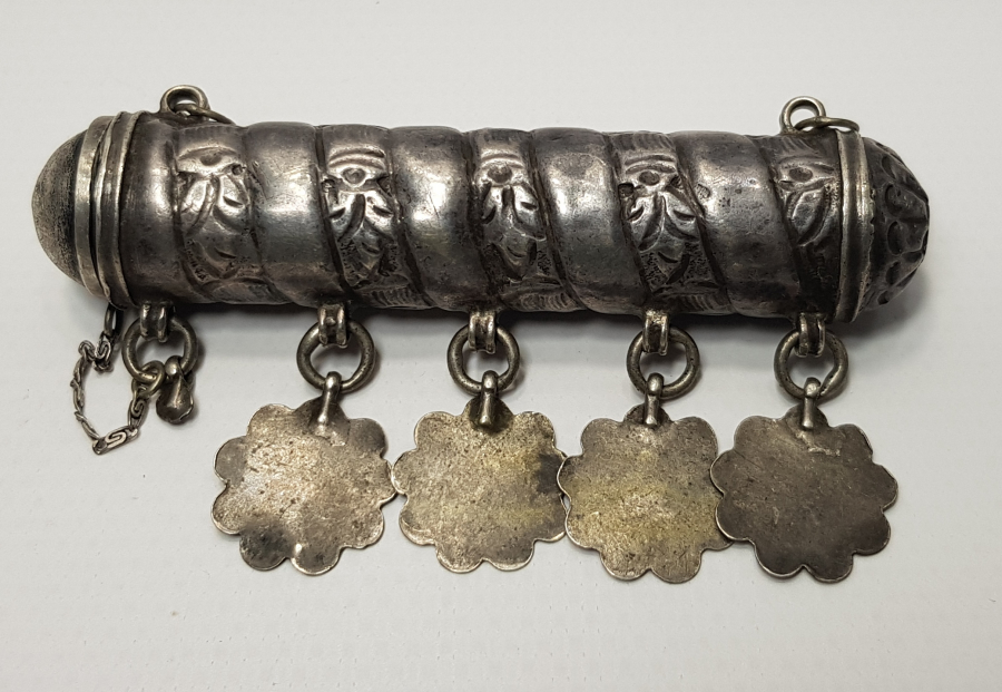 OSMANLI DÖNEMİ ÇINGILLI GÜMÜŞ HAMAYIL