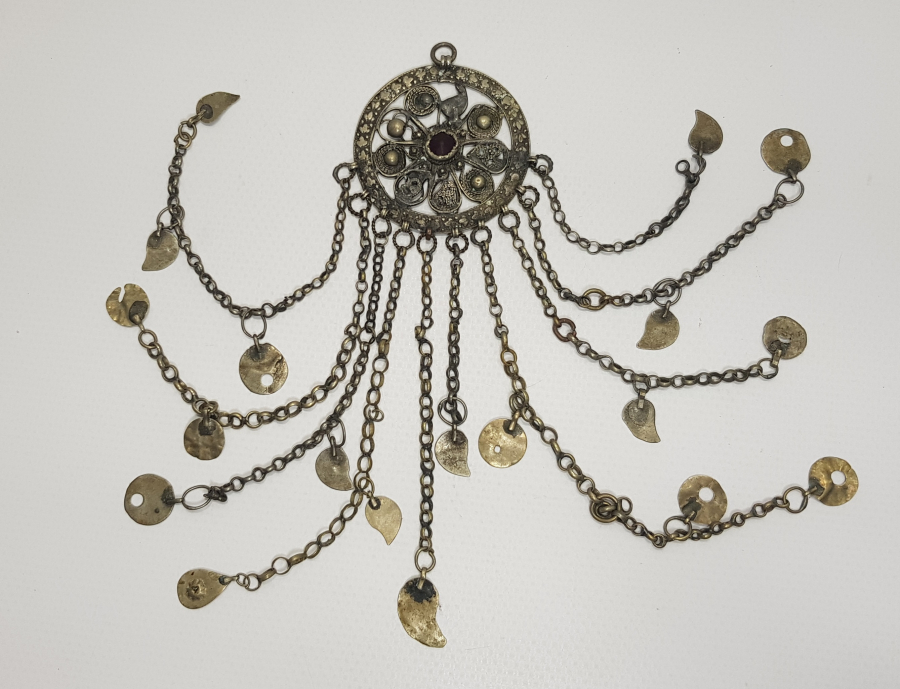 OSMANLI DÖNEMİ GÜMÜŞ FES SÜSÜ