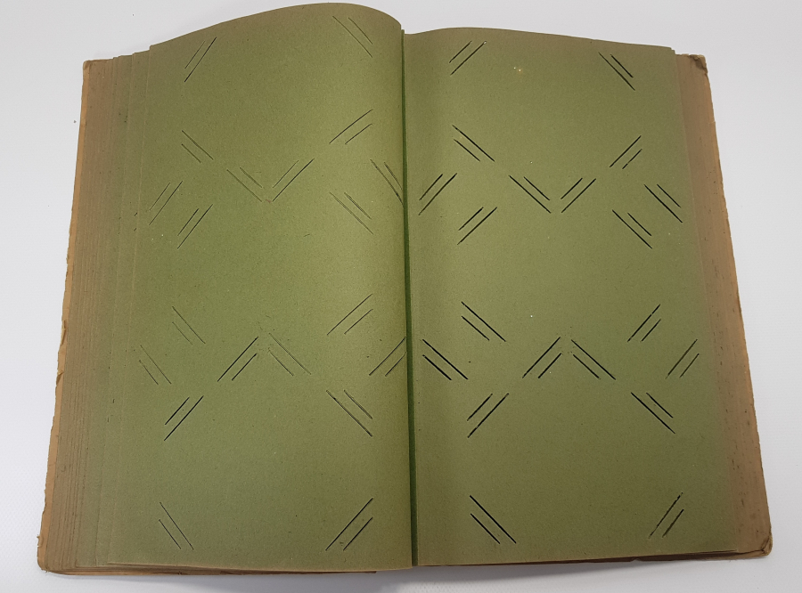 OSMANLI DÖNEMİ RESNE FOTOĞRAFHANESİ VİNYETLİ RESİM ALBÜMÜ