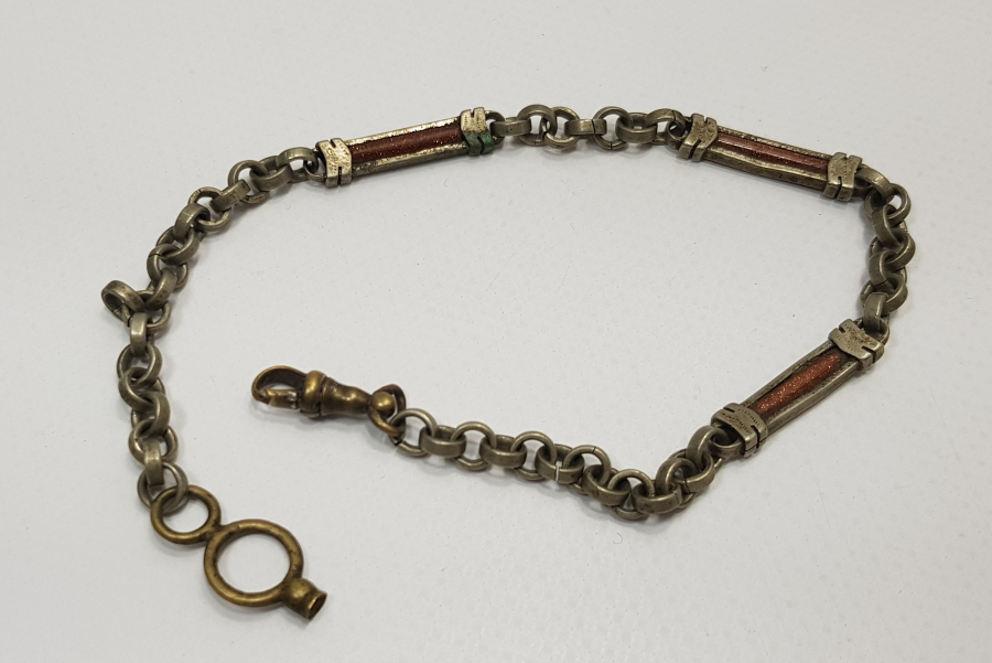 OSMANLI DÖNEMİ CEP SAATİ KÖSTEK ZİNCİRİ