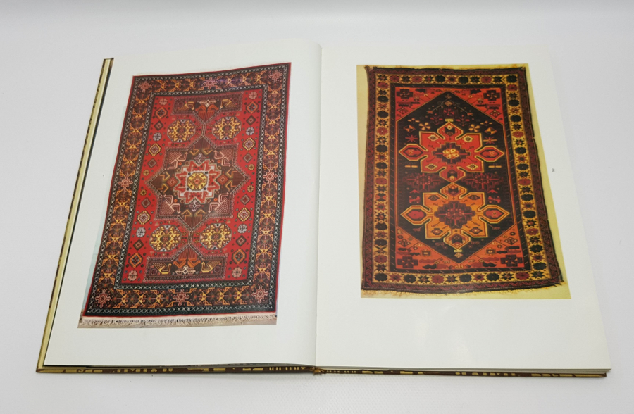RUSÇA KATALOG KİTAP AZERBAYCAN HALI VE KİLİMLERİ Bayrak Müzayede