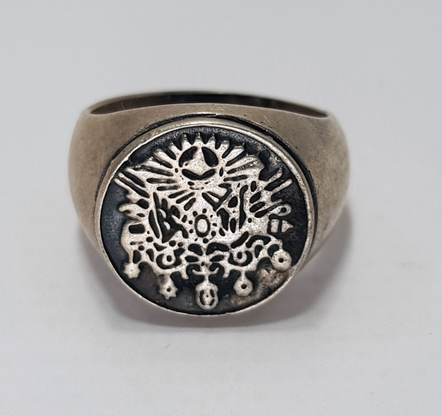 OSMANLI DEVLET ARMALI GÜMÜŞ YÜZÜK