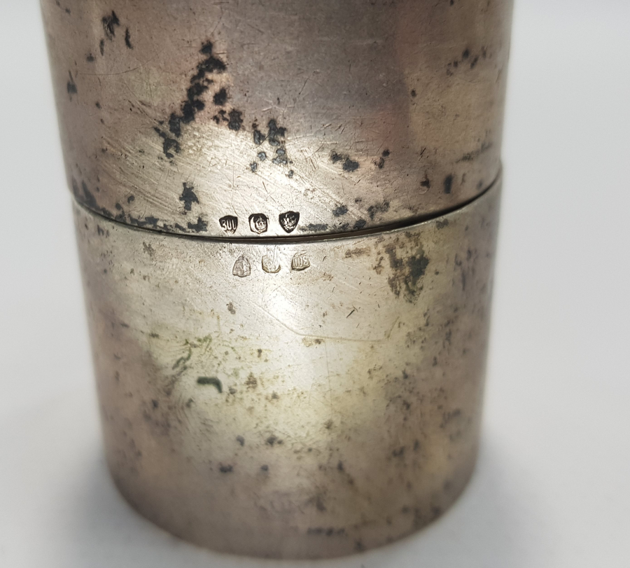 1900's BİR ÇİFT GÜMÜŞ PEÇETELİK