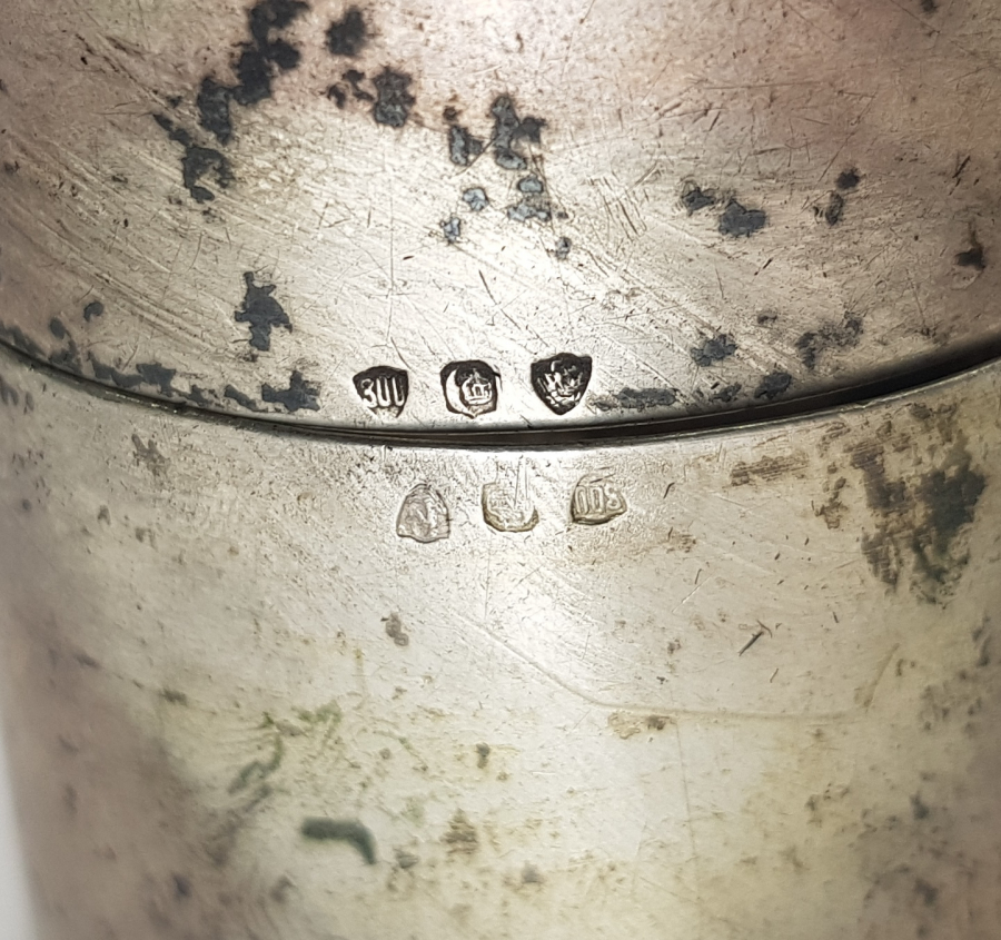 1900's BİR ÇİFT GÜMÜŞ PEÇETELİK