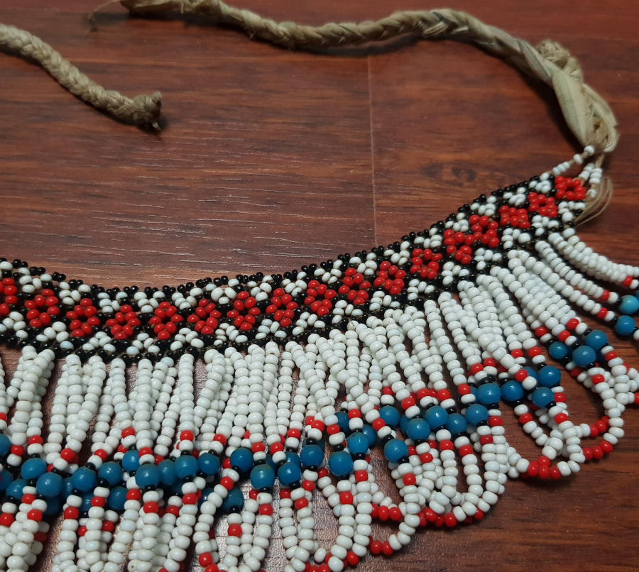 EGE BÖLGESİ YÖRÜK İŞİ BONCUK GERDANLIK 