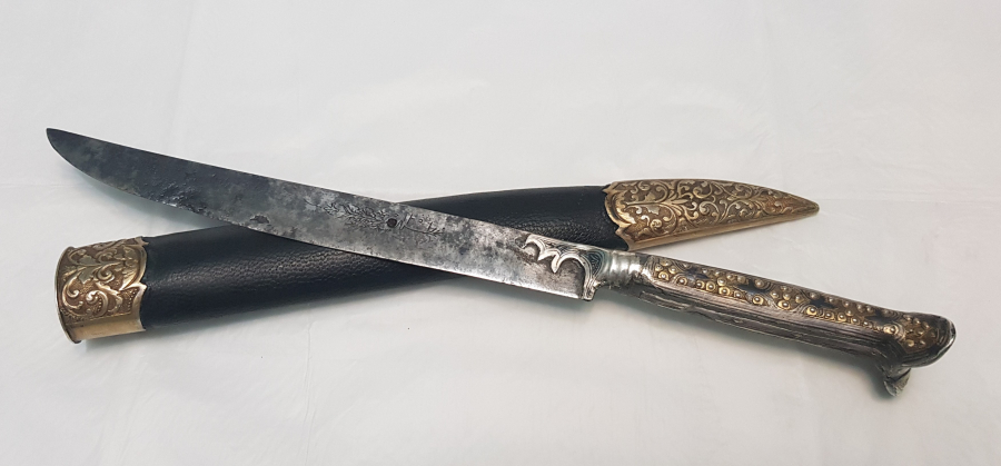 OSMANLI DÖNEMİ 1840 TARİHLİ GÜMÜŞ HANÇER