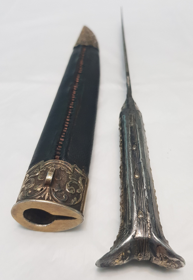 OSMANLI DÖNEMİ 1840 TARİHLİ GÜMÜŞ HANÇER