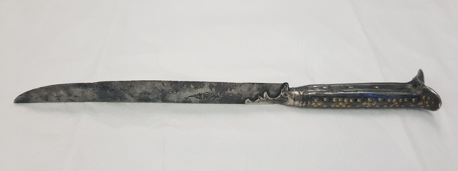 OSMANLI DÖNEMİ 1840 TARİHLİ GÜMÜŞ HANÇER