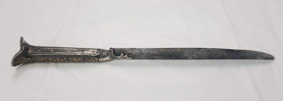 OSMANLI DÖNEMİ 1840 TARİHLİ GÜMÜŞ HANÇER