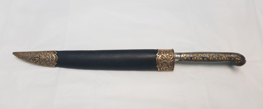 OSMANLI DÖNEMİ 1840 TARİHLİ GÜMÜŞ HANÇER