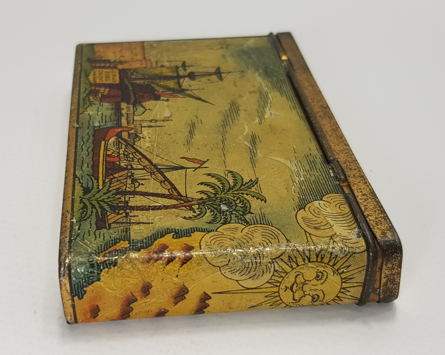 OSMANLI DÖNEMİ EGE, MARMARA VE YUNANİSTAN HARİTASI GÖRSELLİ BORG ORIENT SİGARA KUTUSU