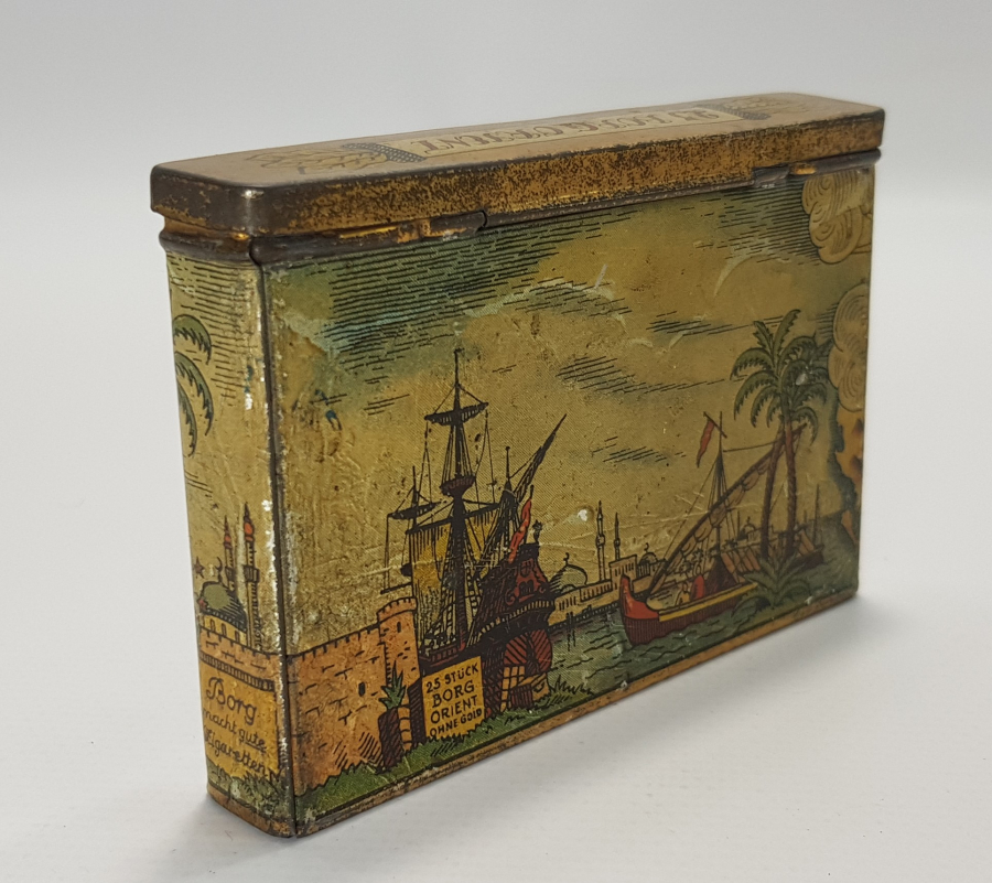 OSMANLI DÖNEMİ EGE, MARMARA VE YUNANİSTAN HARİTASI GÖRSELLİ BORG ORIENT SİGARA KUTUSU