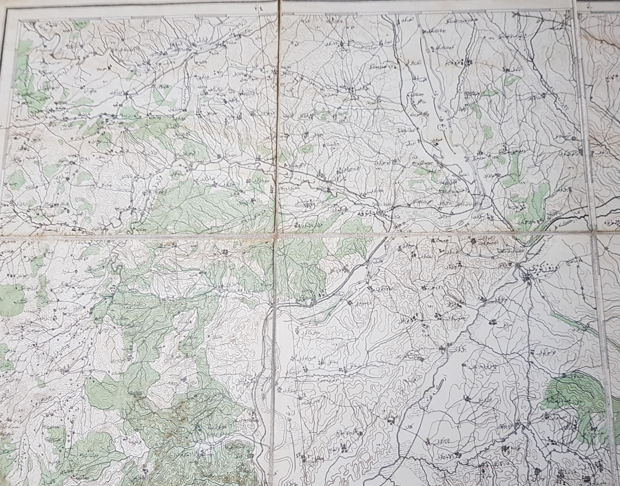 OSMANLICA BEZ HARİTA: TEKİRDAĞ VE CİVARI