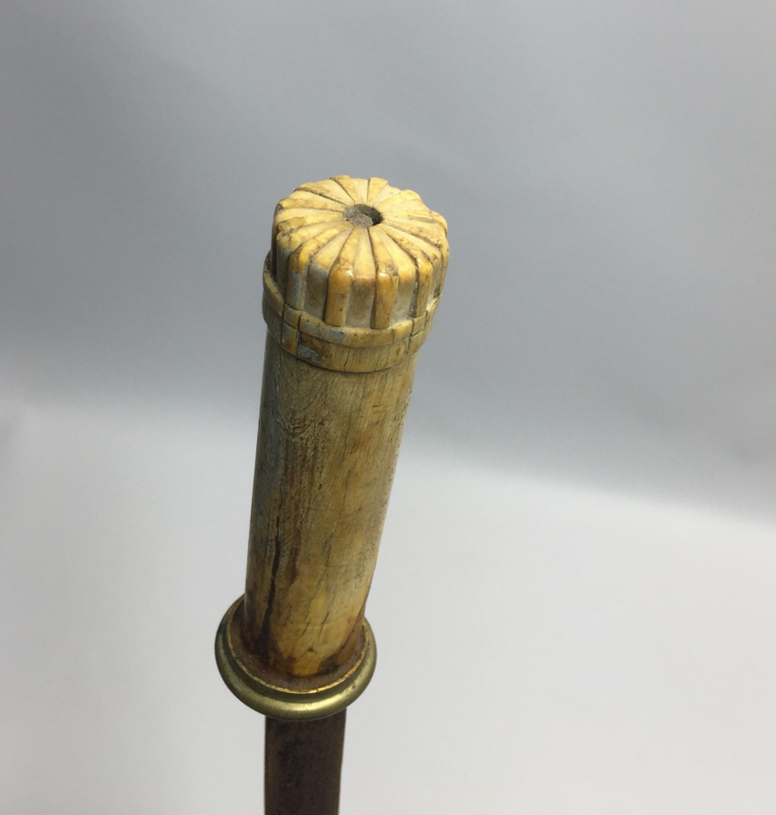 OSMANLI DÖNEMİ BEKTAŞİ İŞİ MORS DİŞİ SAPLI 12 KÖŞELİ KUŞAK SALDIRMASI