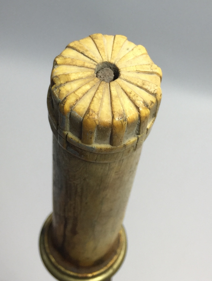 OSMANLI DÖNEMİ BEKTAŞİ İŞİ MORS DİŞİ SAPLI 12 KÖŞELİ KUŞAK SALDIRMASI