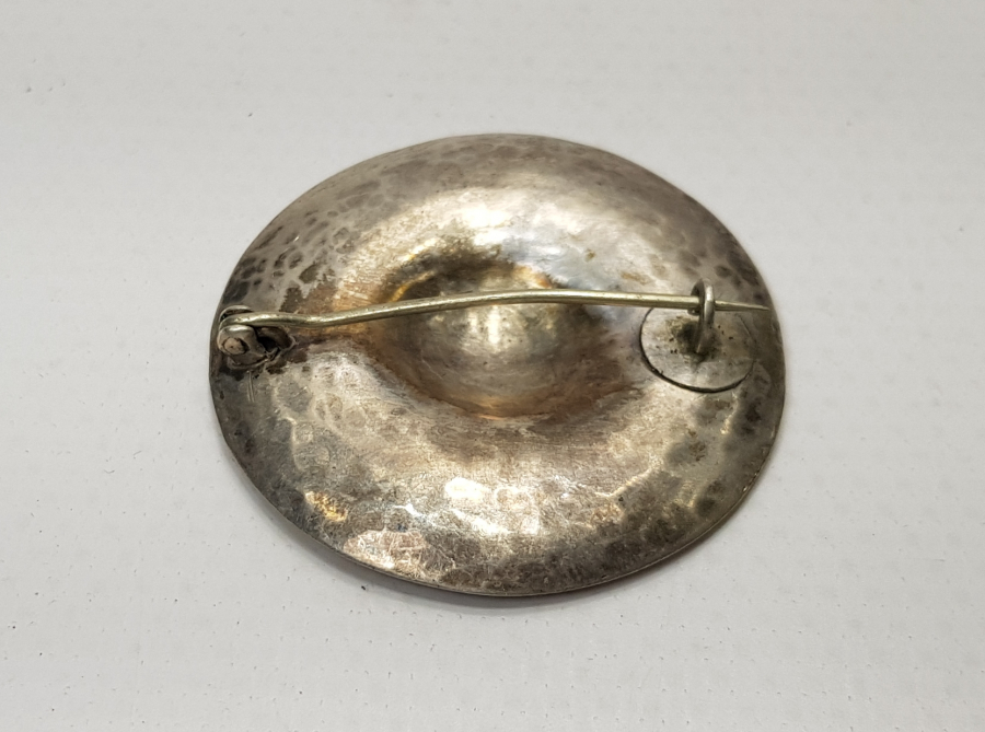 ÖZEL YAPIM GÜMÜŞ BROŞ