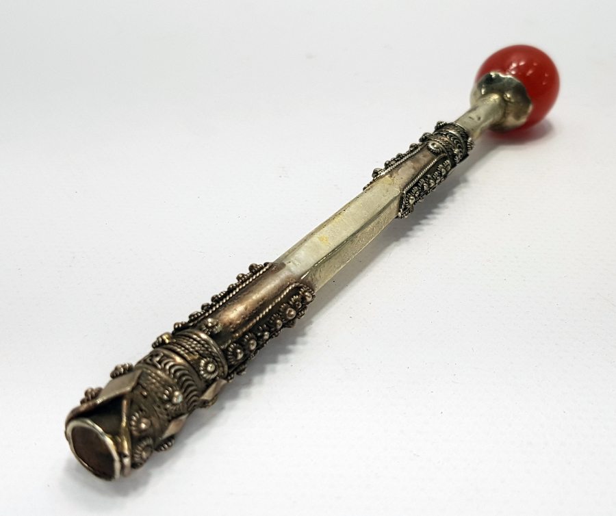 1940'LARDAN GÜVERSE İŞÇİLİKLİ BÜYÜK BOY AĞA İŞİ SİGARA AĞIZLIĞI