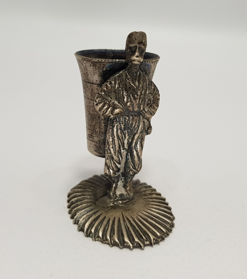 OSMANLI HAMAL TİPLEMESİ GÜMÜŞ BİBLO