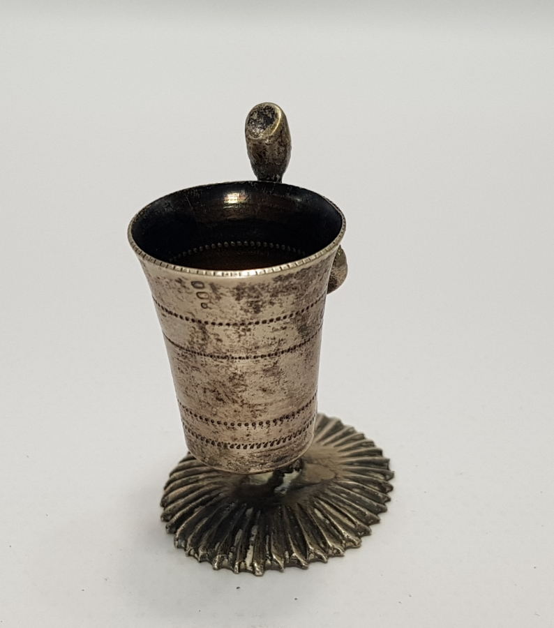 OSMANLI HAMAL TİPLEMESİ GÜMÜŞ BİBLO