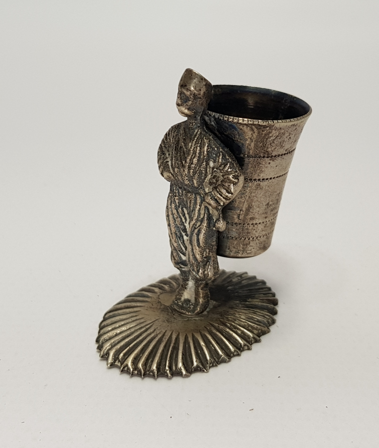 OSMANLI HAMAL TİPLEMESİ GÜMÜŞ BİBLO