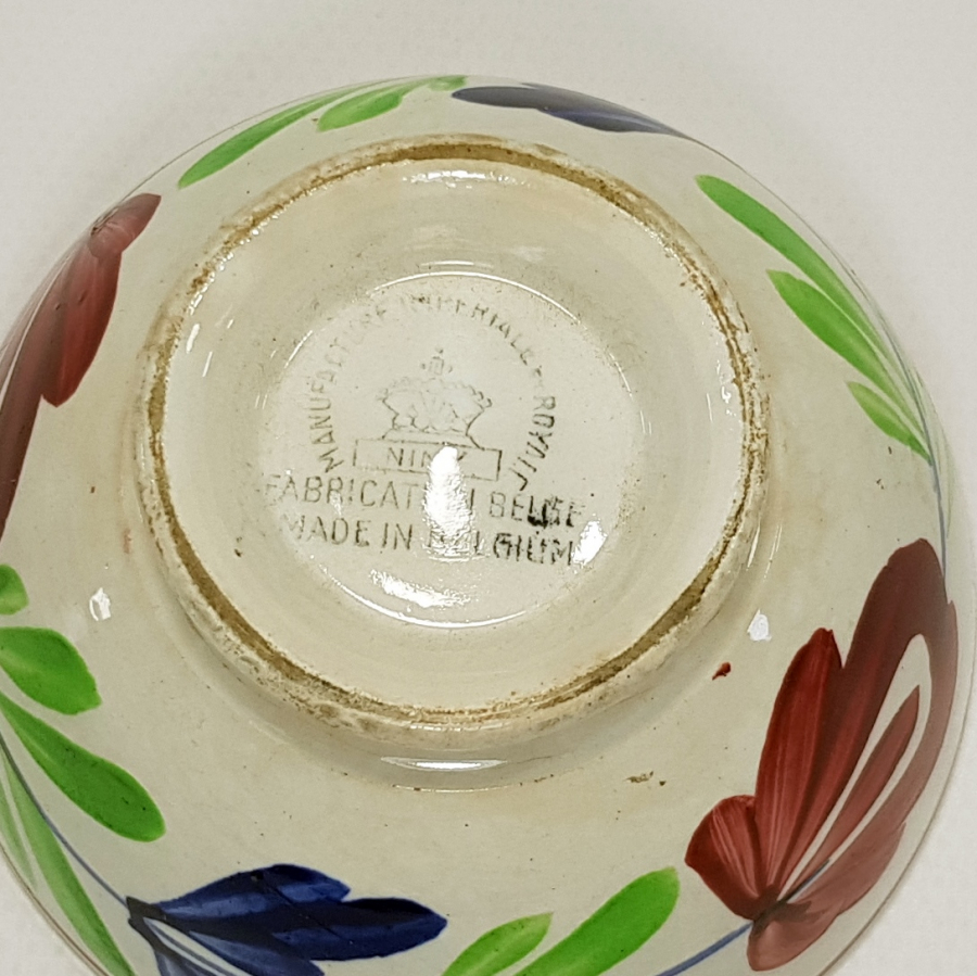 OSMANLI PAZARI EL BOYAMA PORSELEN KASE