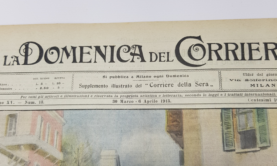 SELANİK'TE YUNAN SUBAYININ BİR TÜRK TARAFINDAN VURULMASI KONULU KAPAK RESİMLİ DERGİ