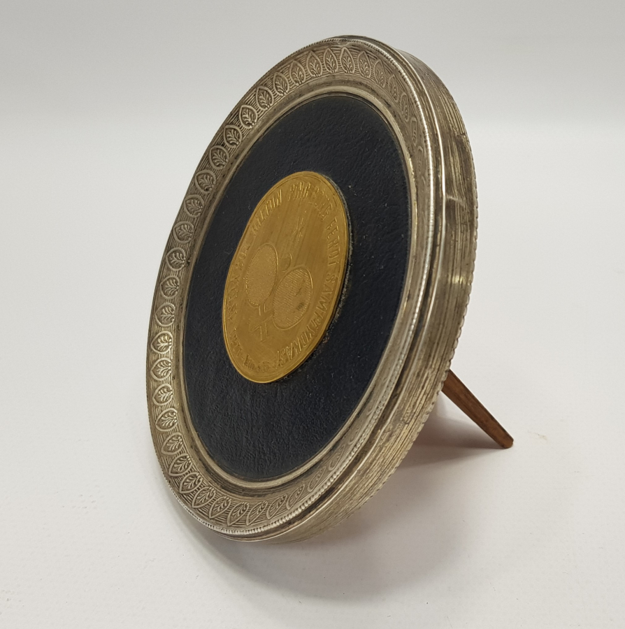 1971 YILI PİNG PONG YARIŞMASI 1. Sİ GÜMÜŞ MADALYON